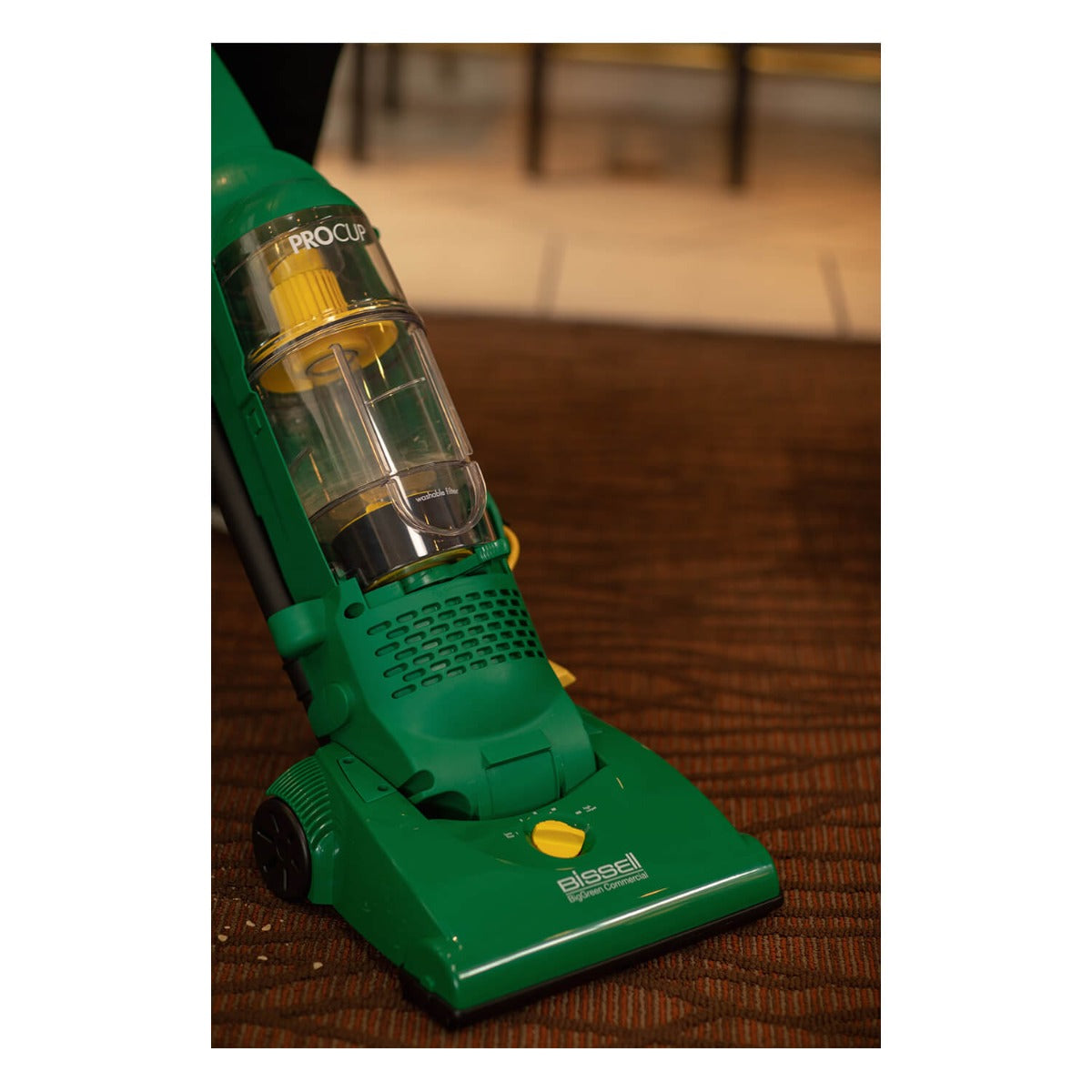 Bissell Commercial ProCup Upright Vacuum Cleaner - Powerful Suction for Carpets & Hard Floors - Ideal for Offices, Hotels & Commercial Spaces