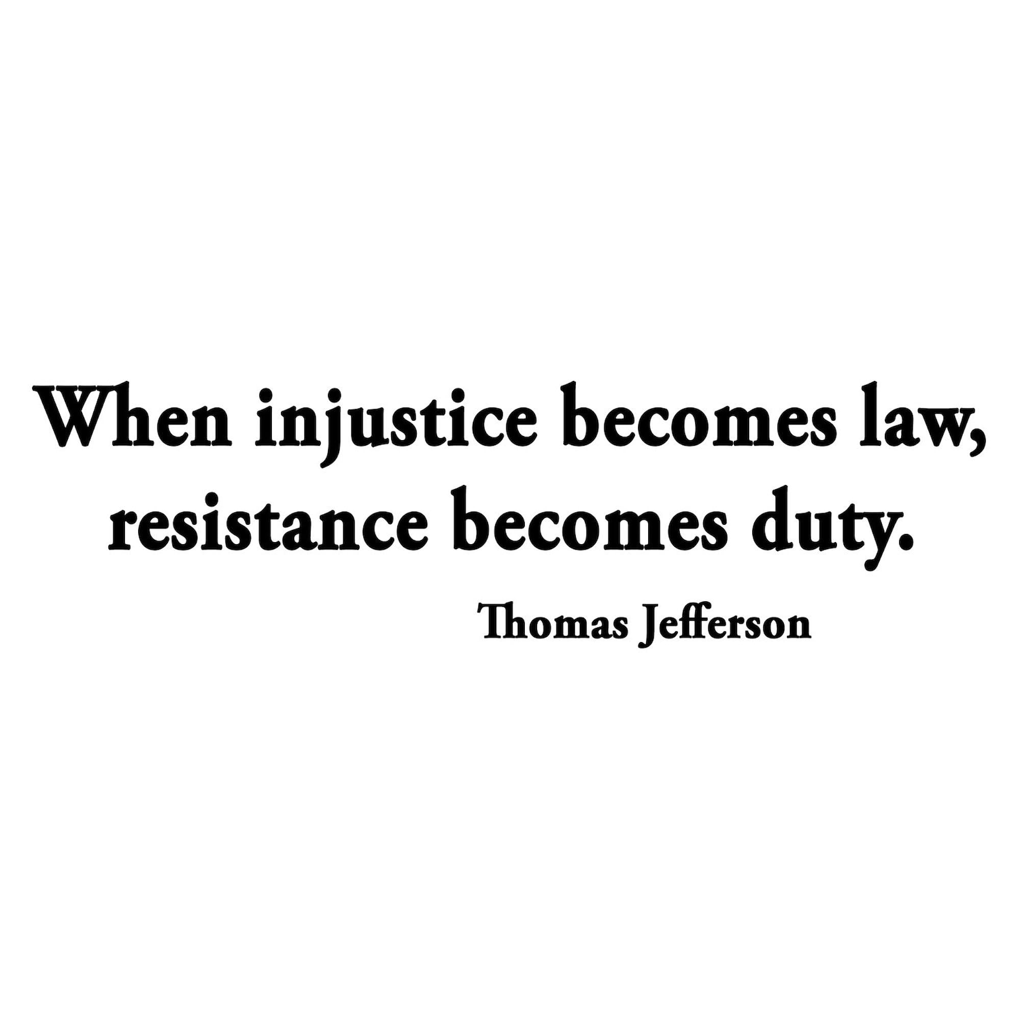 Resistance Bumper Sticker 10x3 Inch - Durable Vinyl Car Decal for Cars, Laptops & Windows - Political Statement Sticker for Activists & Protesters
