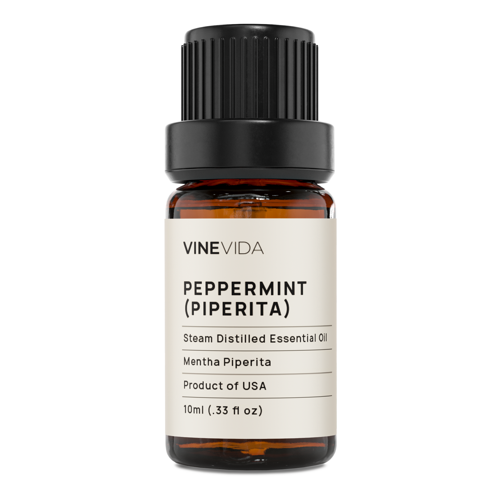 Pure Peppermint Essential Oil (Piperita) - 100% Natural, Therapeutic Grade for Aromatherapy, Stress Relief & Headache Relief - Perfect for Diffusers, Massage & DIY Skincare
