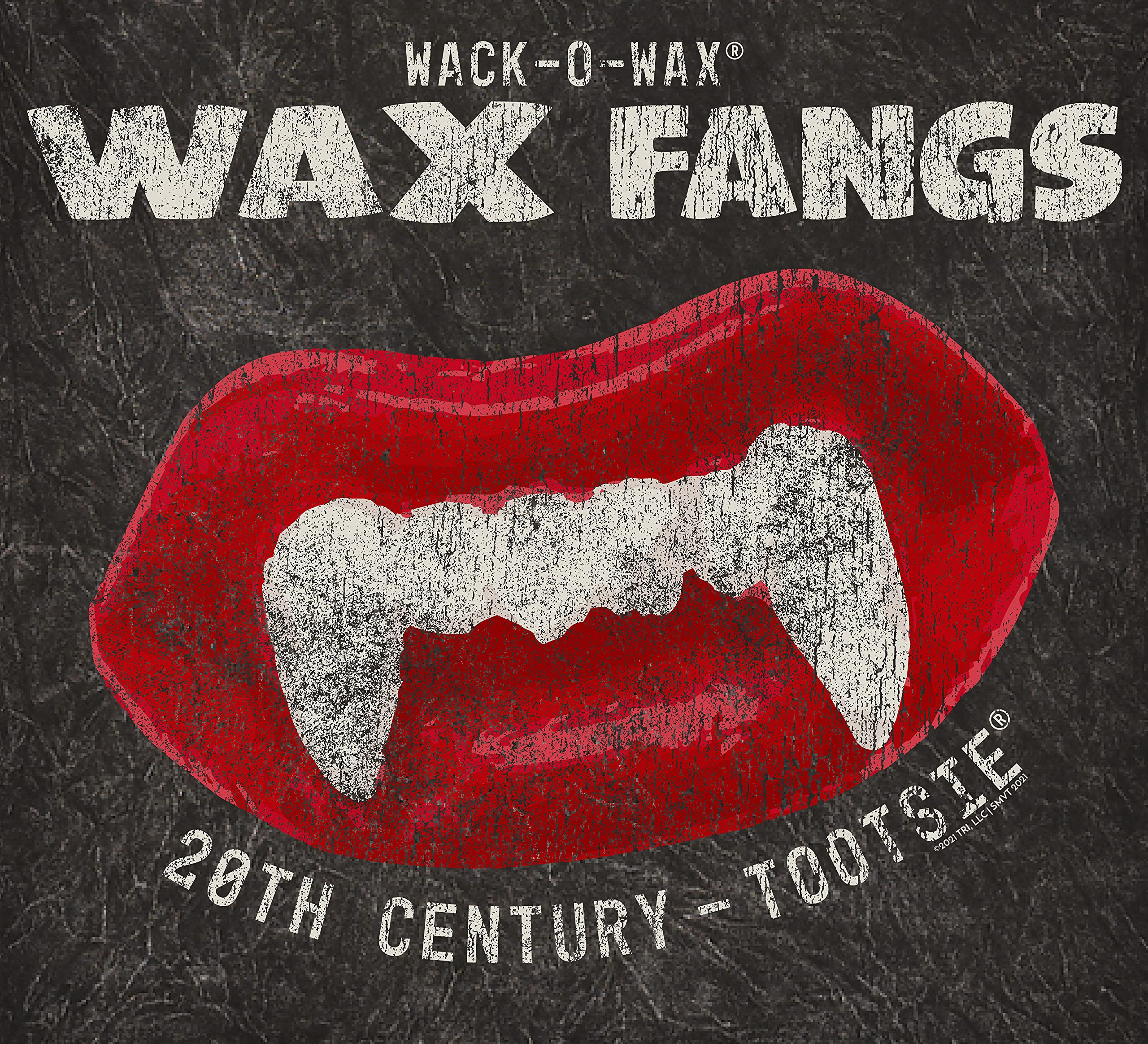 Fangs! Wack-O-Wax® Grunge Mineral Wash Graphic T-Shirt - Unisex Vintage Rock Band Tee for Men & Women | Perfect for Concerts, Festivals & Streetwear Fashion