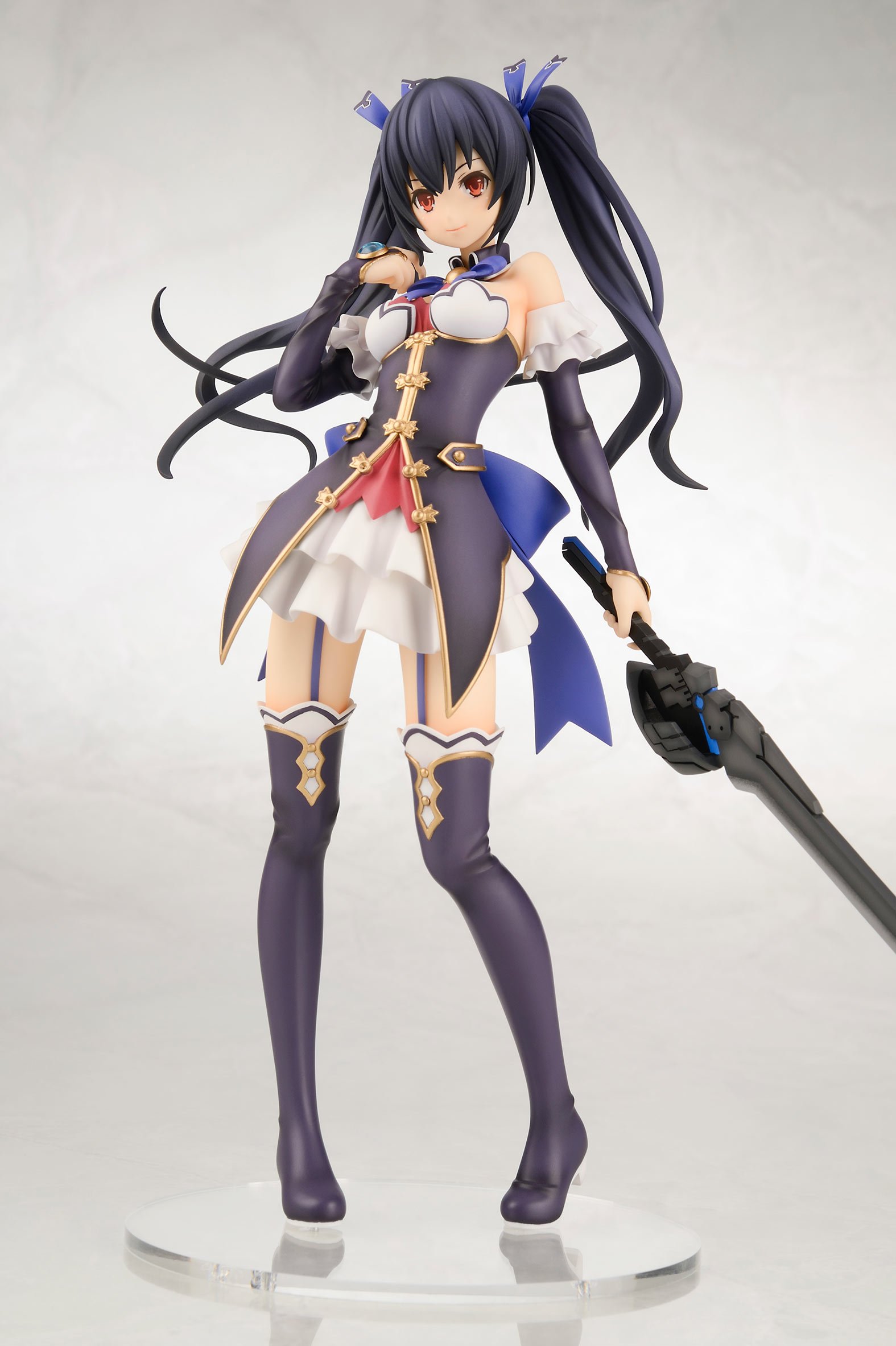 Hyperdimension Neptunia Noir Broccoli PVC Anime Figure 1/8 Scale - Perfect for Anime Collectors & Gaming Room Decor