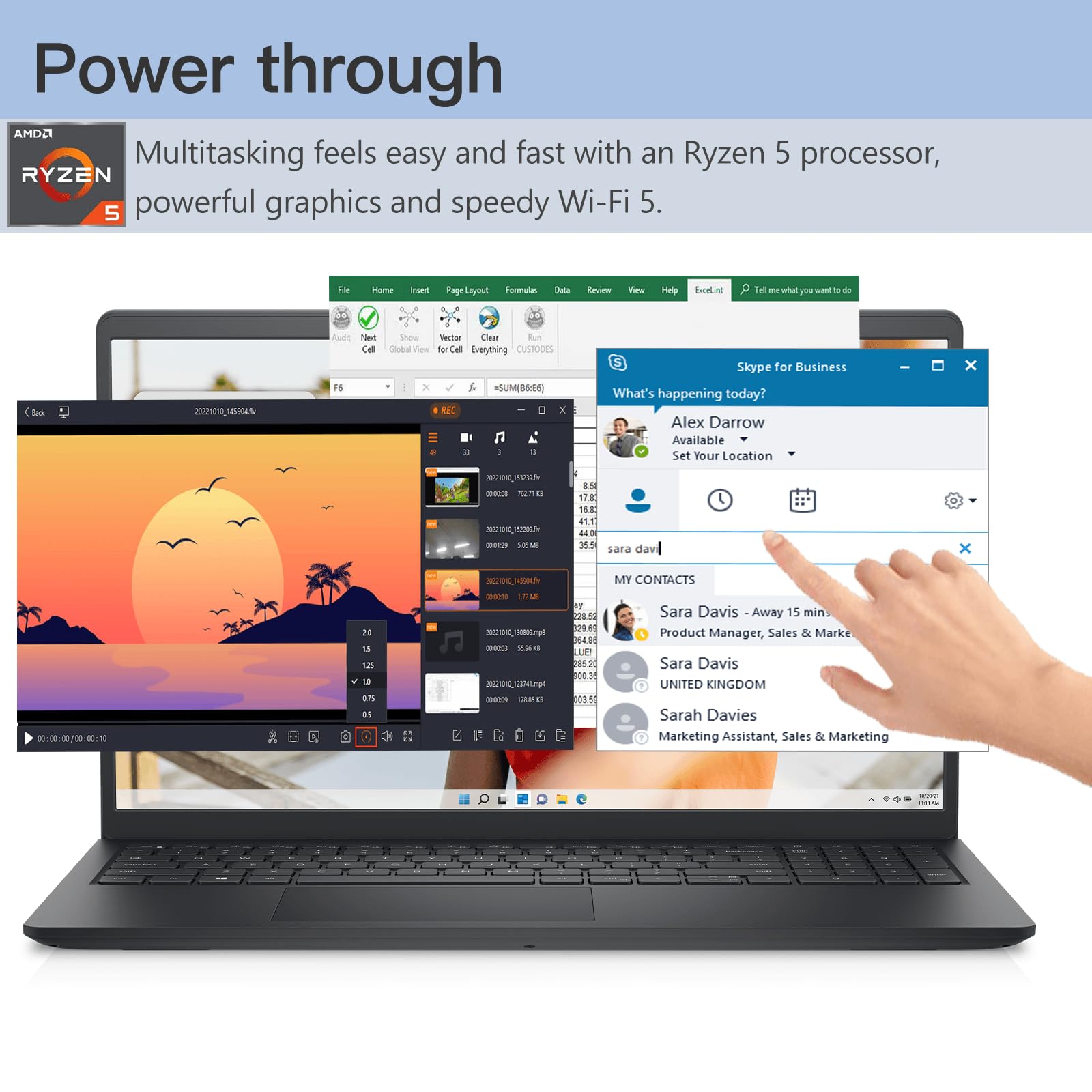 Dell Inspiron 15 3535 Business Laptop - 15.6