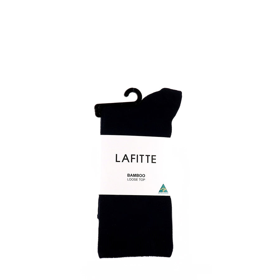Bamboo Loose Top Socks - Navy Blue | Soft & Breathable Comfort Socks for Women & Men | Perfect for Yoga, Running & Everyday Wear