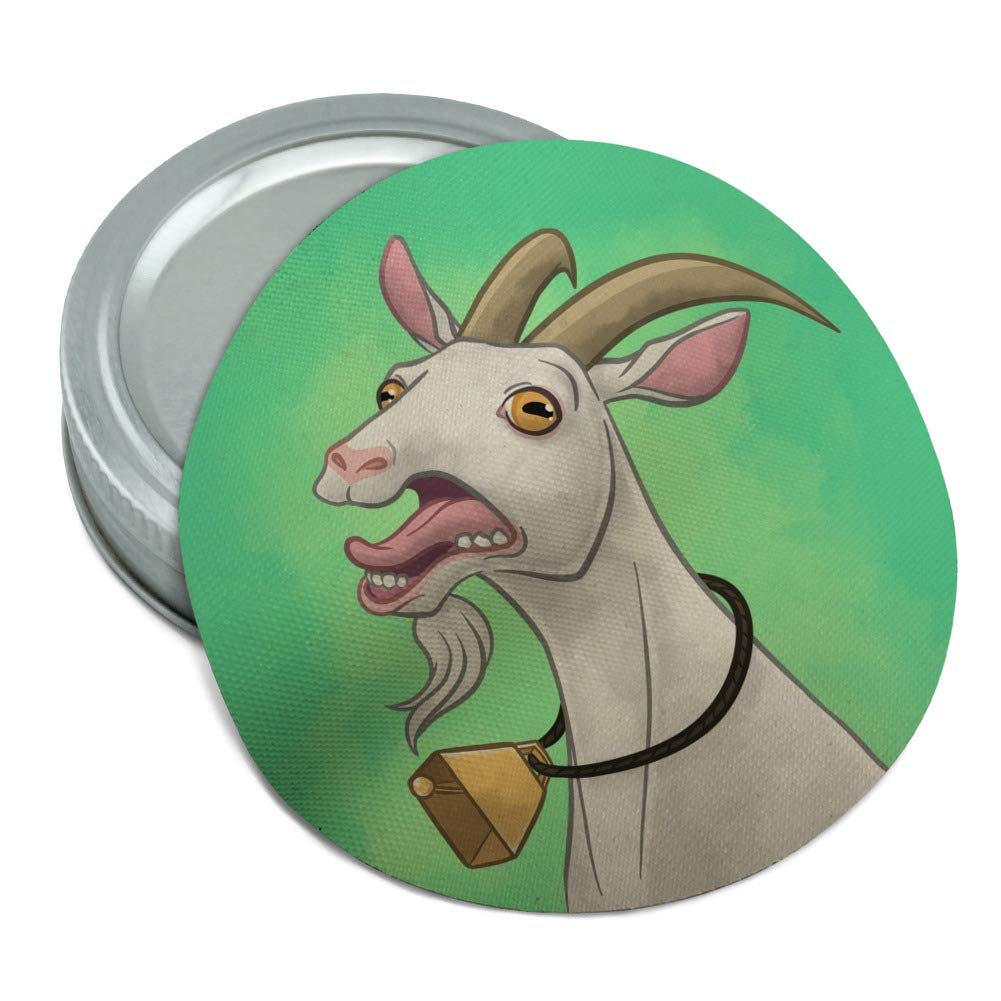 Non-Slip Screaming Goat Rubber Jar Opener - Easy Grip Bottle Lid Remover for Kitchen, Camping & Elderly Use