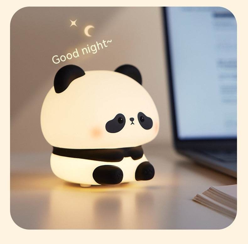Cute Panda LED Night Light for Kids - Soft Glow Nursery Lamp, Bedroom Decor, Baby Gift Idea - Perfect for Bedtime, Nursery, Kids Room & Relaxation