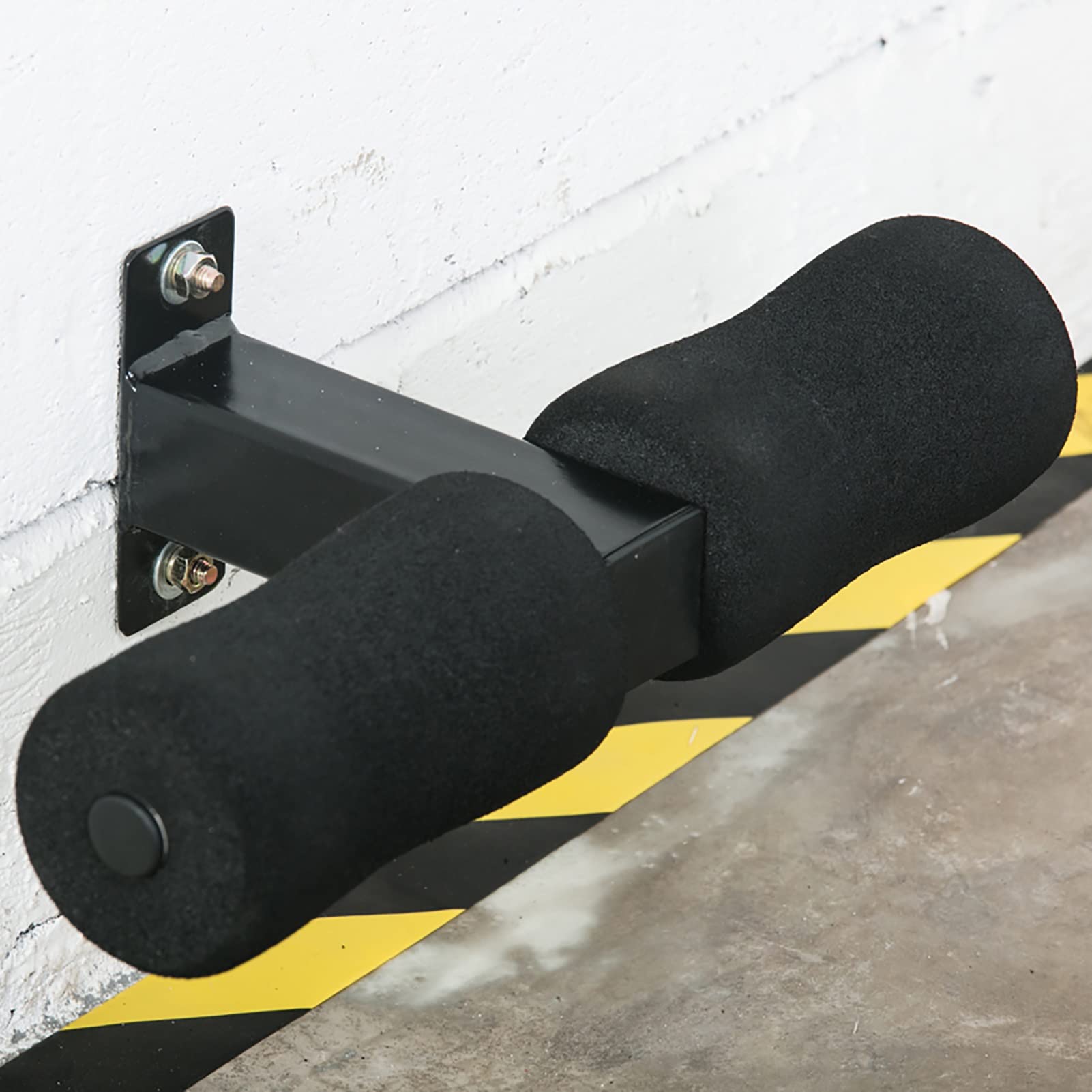 Wall Mounted Sit Up Bar - Abdominal Core Workout Equipment with Foot Holder for Home Gym | Perfect for Crunches, Sit-ups & Core Strengthening Exercises