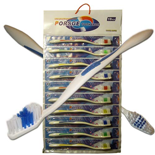 1000 Pack Bulk Soft Bristle Toothbrushes - Classic Medium Soft Toothbrushes for Adults & Kids | Perfect for Dental Offices, Schools, Hotels, and Travel