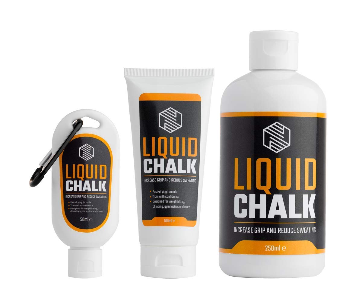 Liquid Chalk for Weightlifting & Gym - Non-Slip Grip for Rock Climbing, CrossFit & Fitness | Sweat-Free Hands for Bouldering, Gymnastics & Pole Dancing | Ideal for Bodybuilding & Intense Workouts