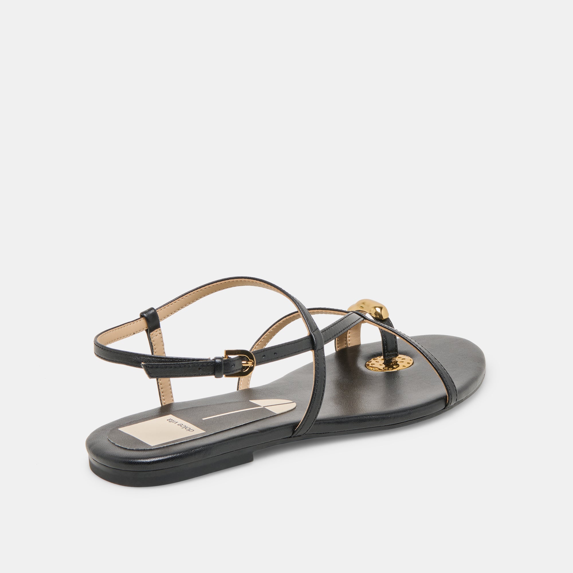 Premium KESHA Black Leather Sandals for Women - Comfortable & Stylish Summer Footwear - Perfect for Beach, Vacation & Casual Outings