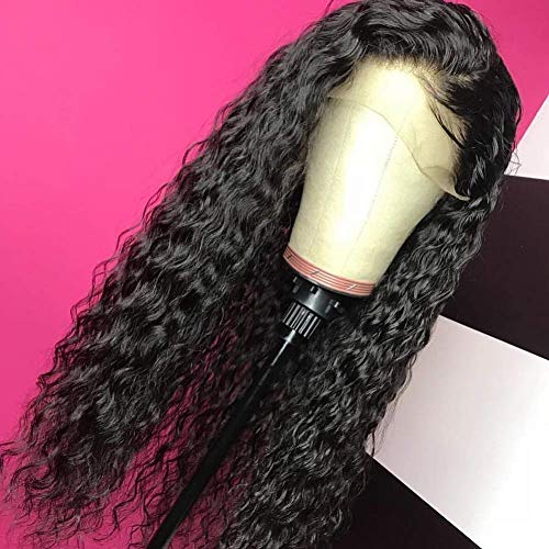 Giannay Long Loose Wave Synthetic Lace Front Wig for Black Women - 24
