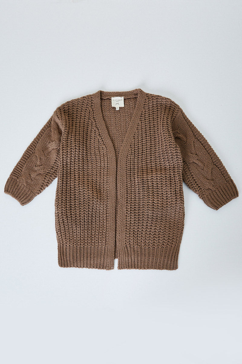 Cozy Knit Cardigan for Women - Soft & Warm Open Front Sweater - Perfect for Fall & Winter Layering, Casual Outfits, and Office Wear