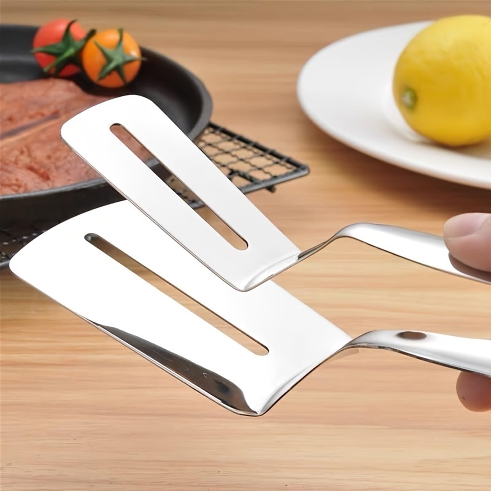 Professional Stainless Steel Hair Removal & Food Tweezers Set - BBQ, Baking, Cooking, Frying Utensil for Bread, Fish, and More - Perfect for Kitchen, Salon, and Beauty Use