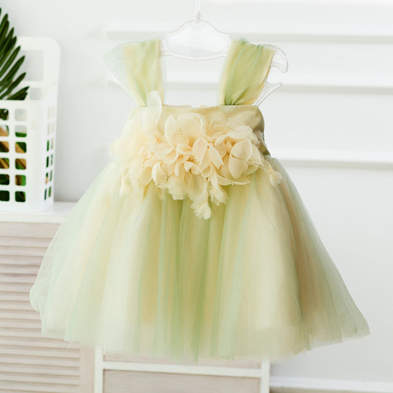 First Birthday Outfit for Toddler Girls - Elegant Party Dress & Flower Girl Dress for Special Occasions | Perfect for Birthday Celebrations, Weddings & Photo Shoots
