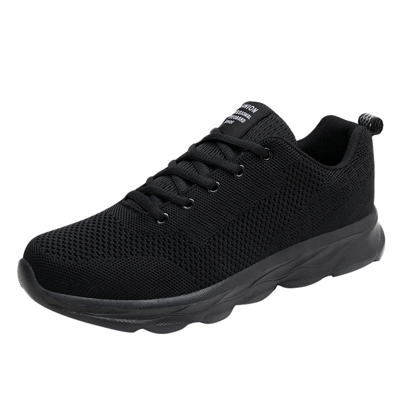 RQWEIN Men's High-Top Basketball Shoes - Breathable Anti-Slip Sports Sneakers for Court & Street Wear
