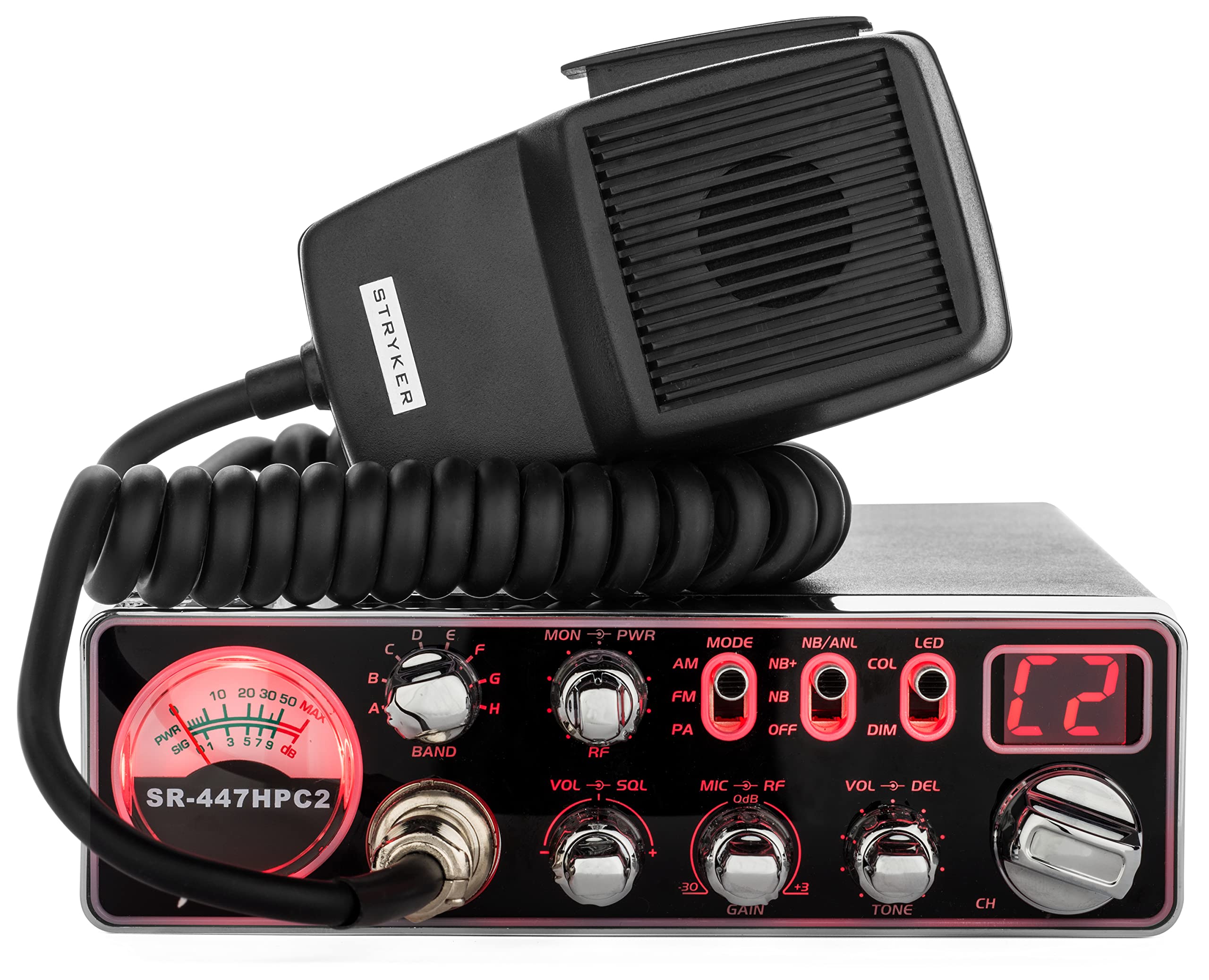 Stryker 447HPC2 Heavy-Duty AM Regulator High Power MOSFET 55W 10 Meter Radio - CB Radio Amplifier for Long-Range Communication, Trucking & Emergency Scenarios