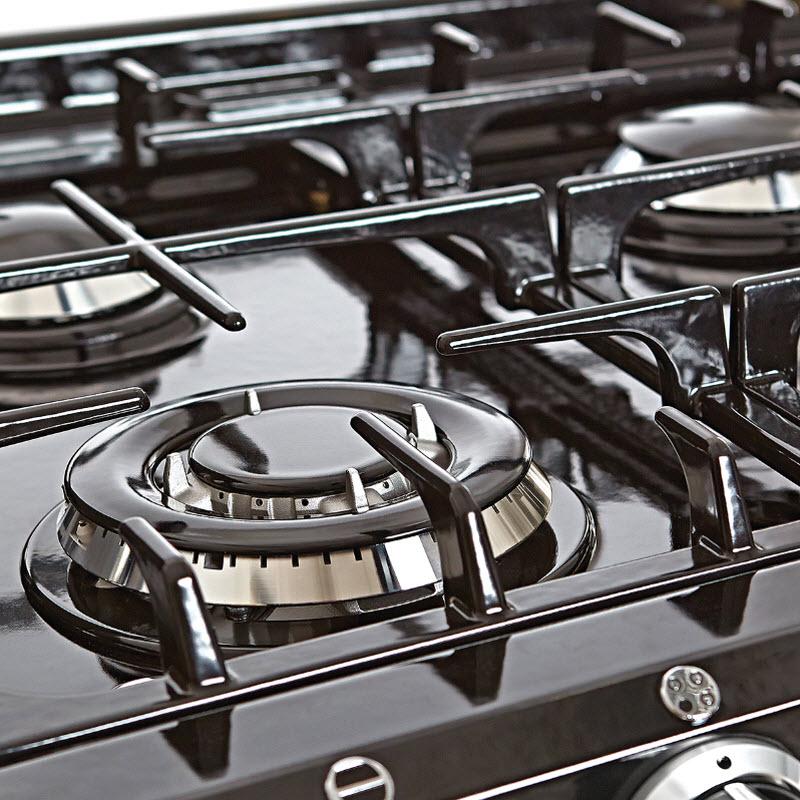 AGA 24-Inch Classic City Dual Fuel Range - ATC2DF DAR - Professional Gas & Electric Stove for Compact Kitchens, Apartments & Small Homes