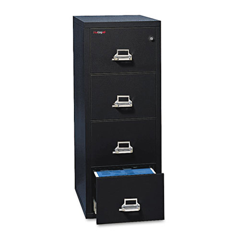 4-Drawer Insulated Vertical File Cabinet - 17.75