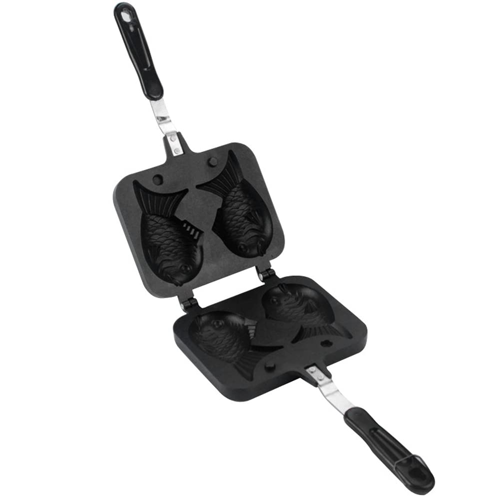 VALINK Fish-shaped Cake Pan - Non-Stick Fish Mold for Baking Waffles, Pancakes & Cakes | 2-Sided Home Baking Tool for DIY Desserts & Party Treats | Perfect for Birthday Parties, Baby Showers & Holiday Gatherings