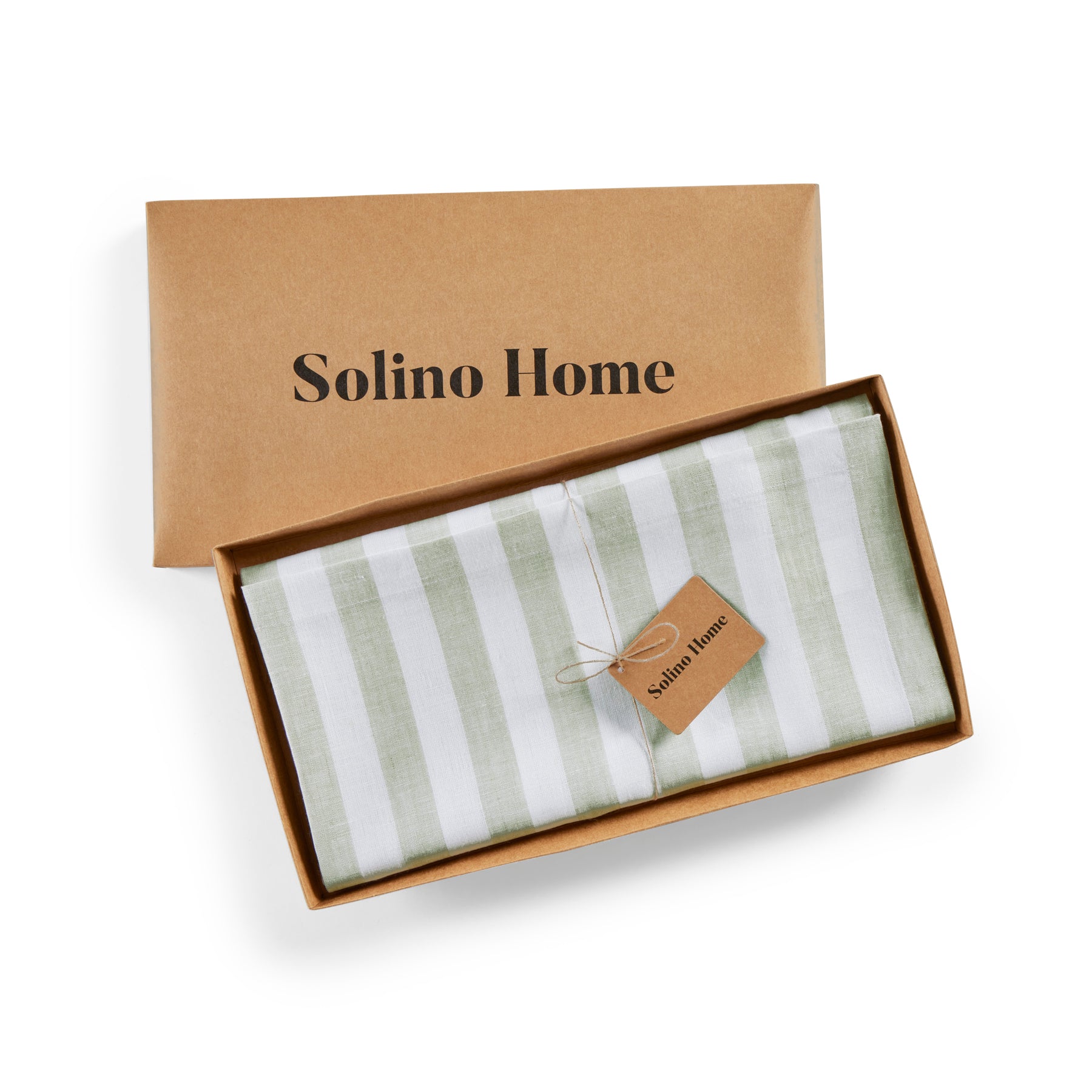 Sorrento Striped Tablecloth - Waterproof & Wrinkle-Free Table Cover for Dining Room, Kitchen, and Outdoor Picnics