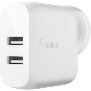 Belkin BOOST CHARGE 24W USB-C Wall Charger - Fast AC Adapter for iPhone, Samsung Galaxy, iPad, Tablet & Power Bank - 4.8A Output White (WCE002AU1MWH) - Perfect for Home, Office & Travel Charging