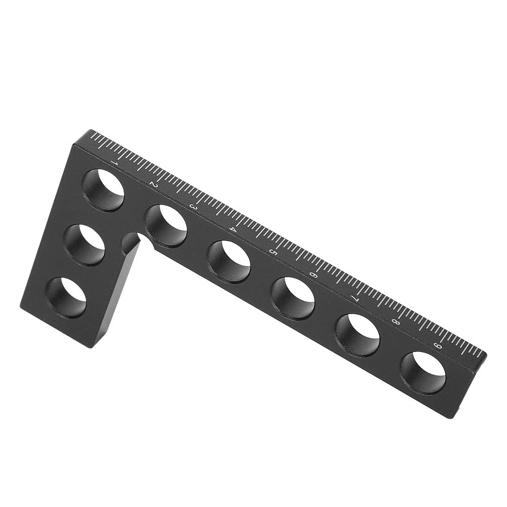 90° Right Angle Clamp 0-100mm Aluminum Alloy Woodworking Tool for DIY & Carpentry