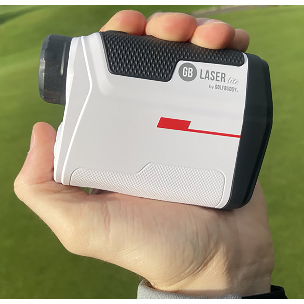 GolfBuddy Laser Lite Golf Rangefinder with Slope Measurement - 800 Yards Range, Pin Seeker, Fast Focus - Perfect for Golfers, Hunting & Outdoor Sports