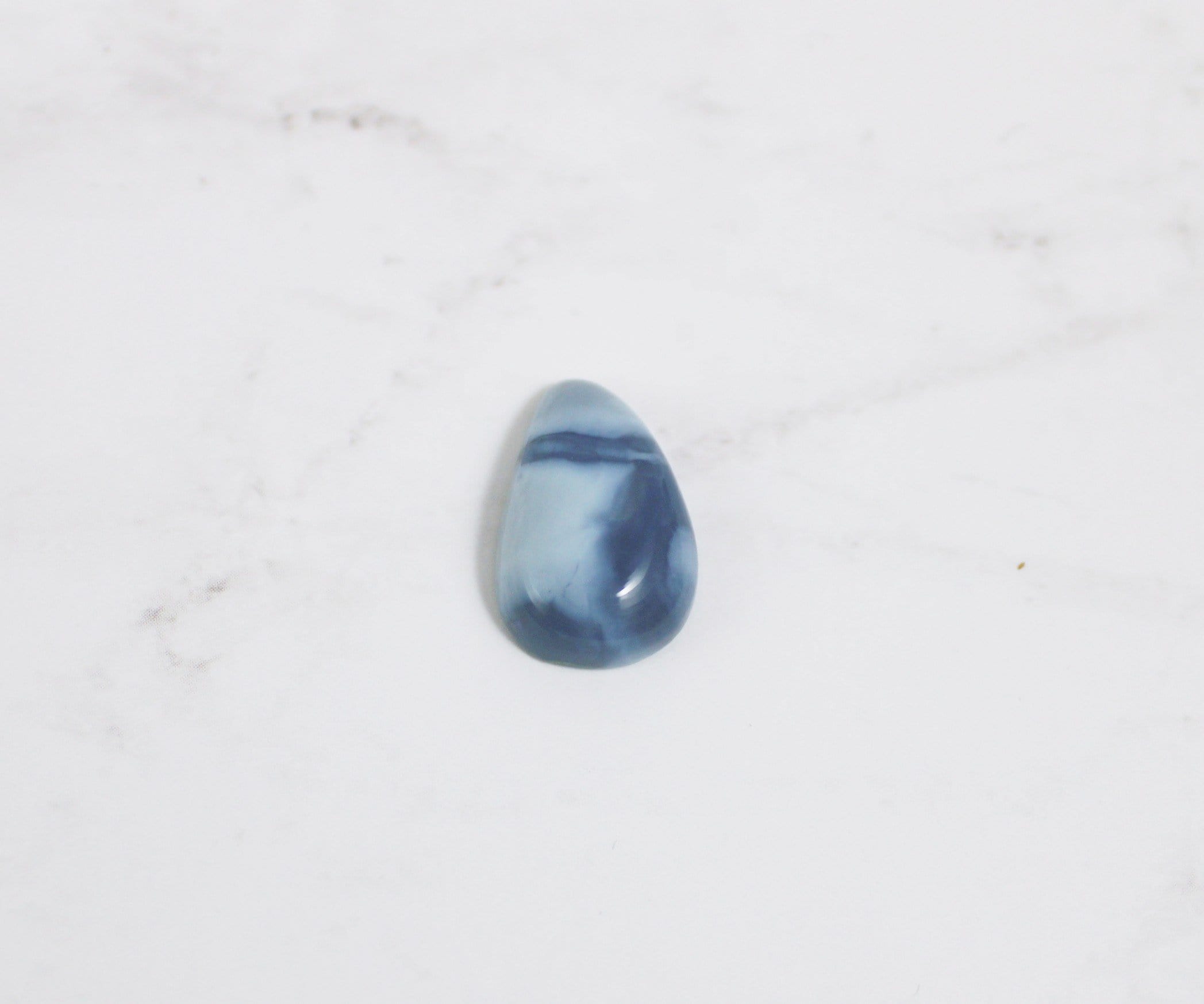 Natural Blue Opal Cabochons for Jewelry Making - High Quality Gemstone Beads for Rings, Necklaces & DIY Crafts