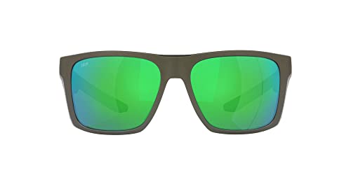 Moss Metallic/Polarized Green Mirrored 580p