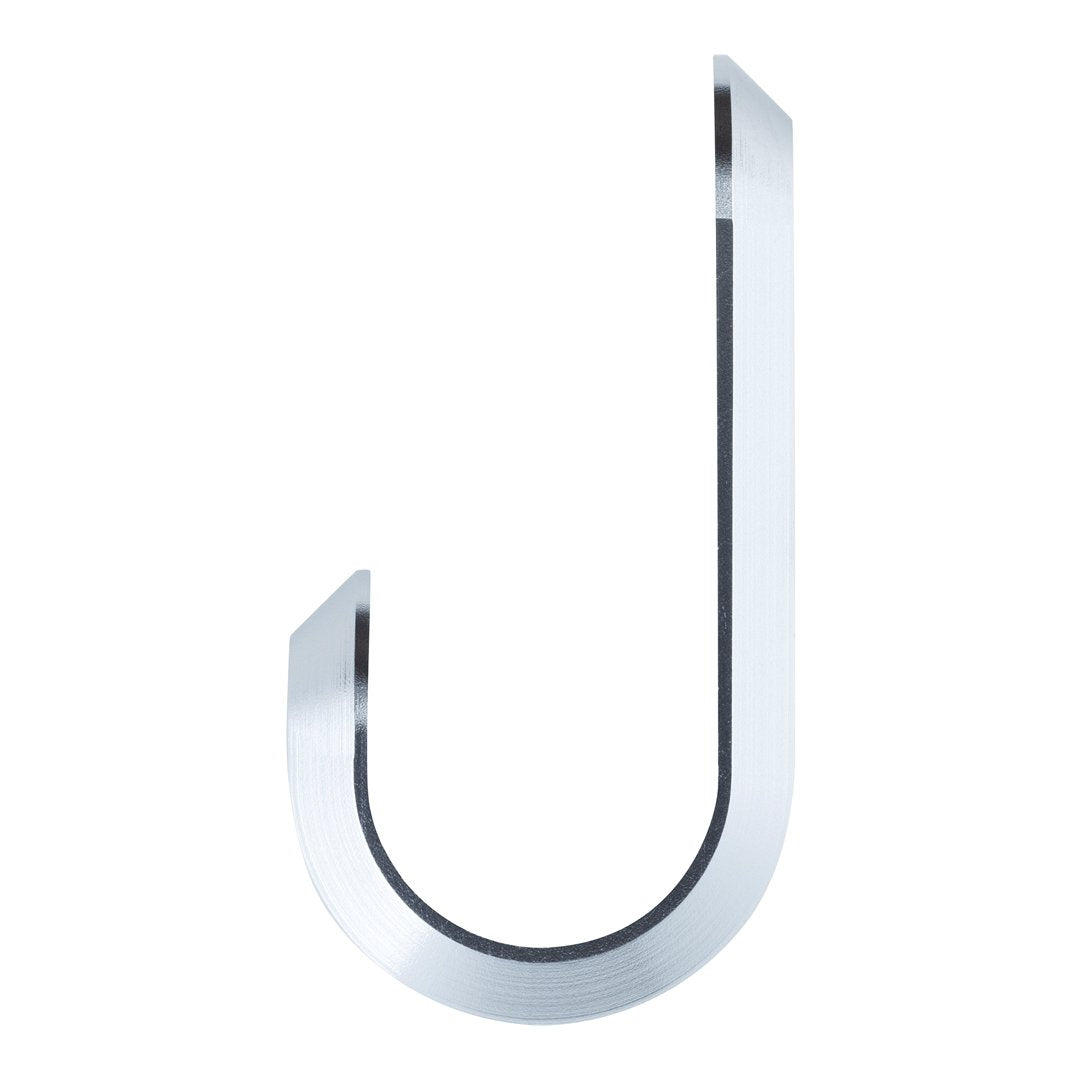 Curve Mini Hook Set of 2 (6 Pack) - Durable Wall Hangers for Keys, Hats & Coats - Perfect for Entryway, Kitchen & Bathroom Organization