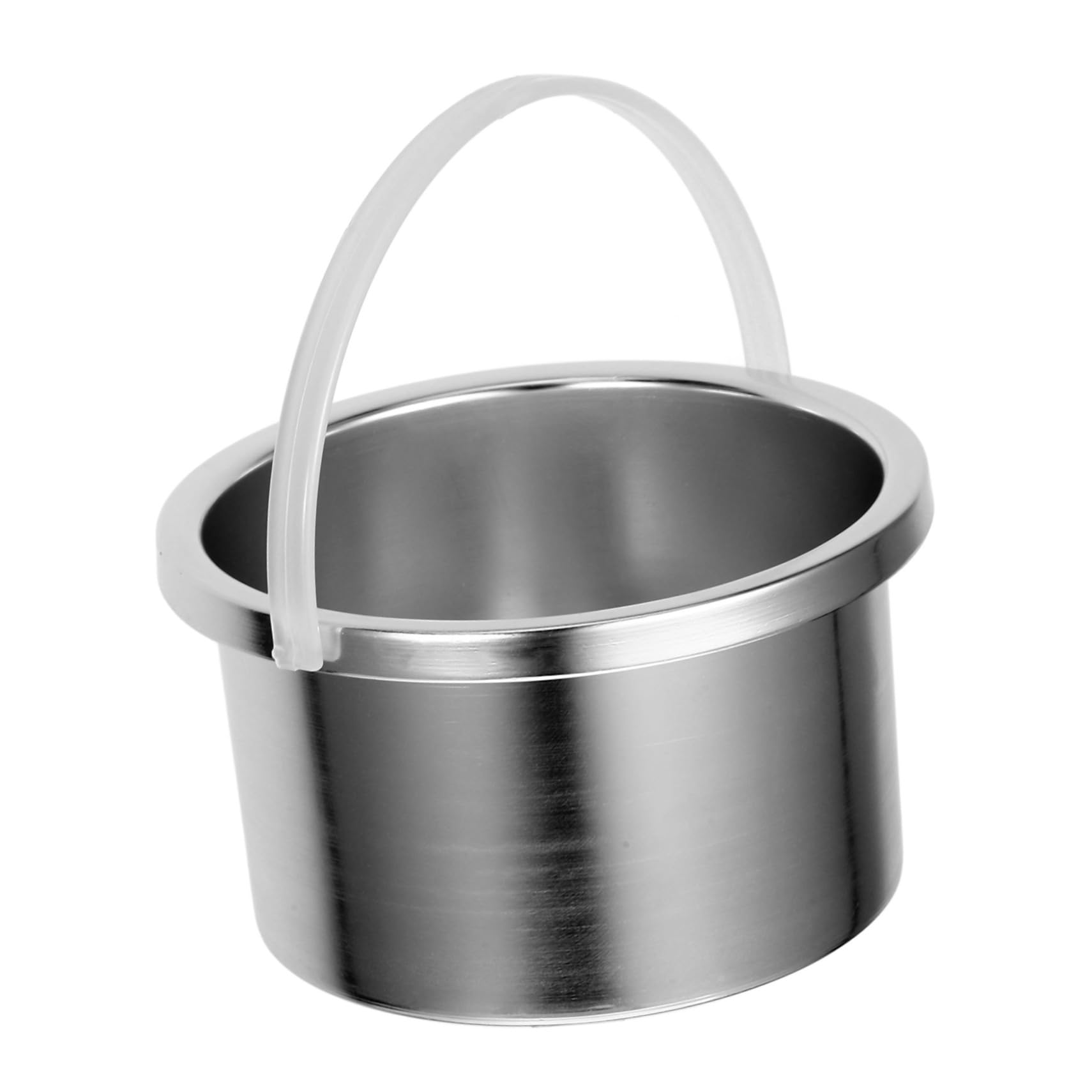4PCS Wax Warmer Replacement Pots - Silver Aluminum Alloy Wax Melting Inner Pots for Hair Removal & Wax Therapy (Perfect for Salon, Spa & Home Use)