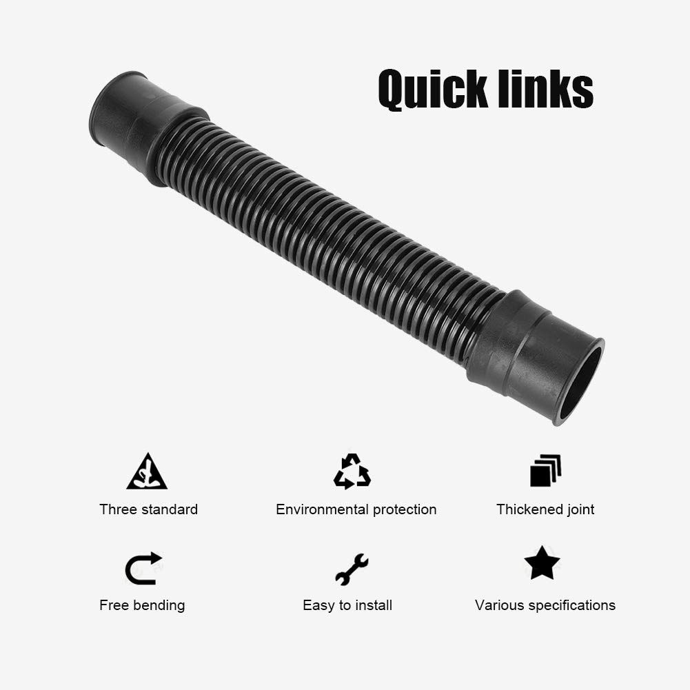 32mm Flexible Corrugated Fish Pond Hose - Durable & Lightweight for Pond Pumps, Aquariums & Water Gardens - Perfect for Fish Tank Connections, Water Circulation & Filtration Systems