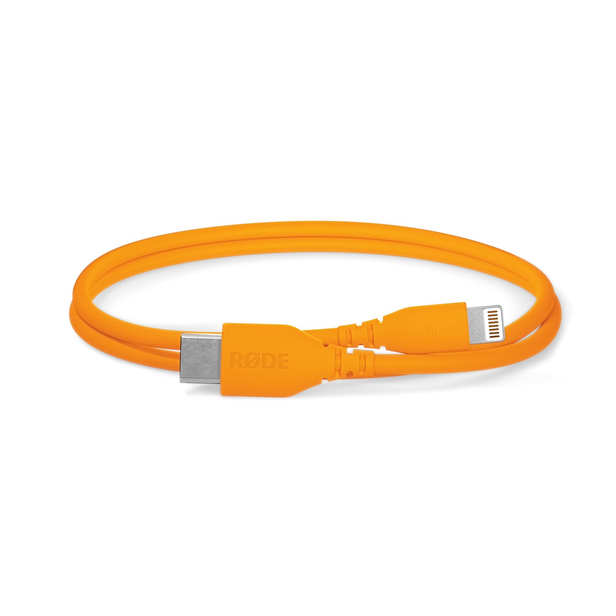 RØDE SC21 USB-C to Lightning Cable 30cm Orange - High-Speed Charging & Data Sync for iPhone, iPad, MacBook - Perfect for Travel, Office & Home Use