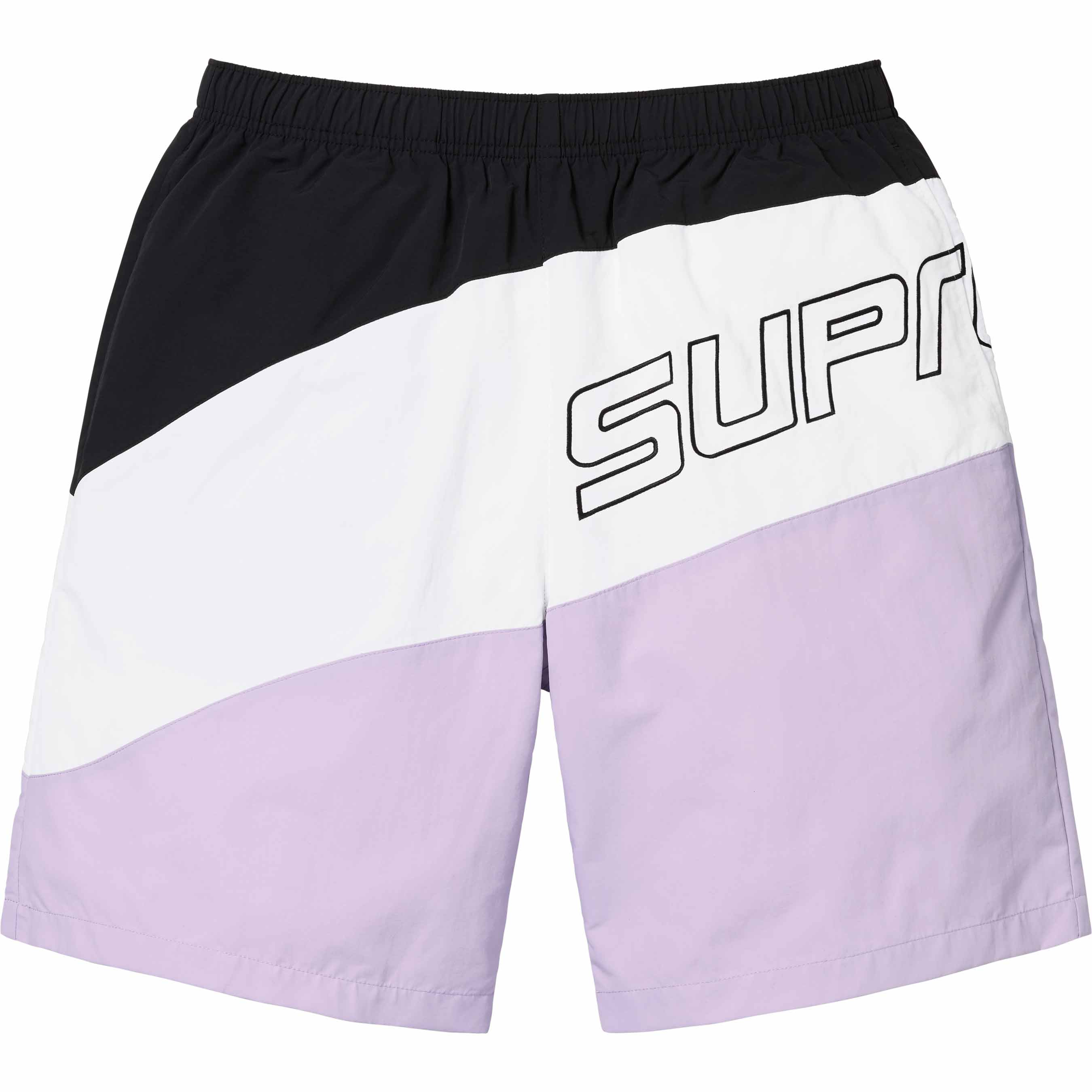 Supreme Curve Nylon Shorts for Women - Purple Athletic Running Shorts | High Waist Workout Shorts for Gym, Yoga & Casual Wear