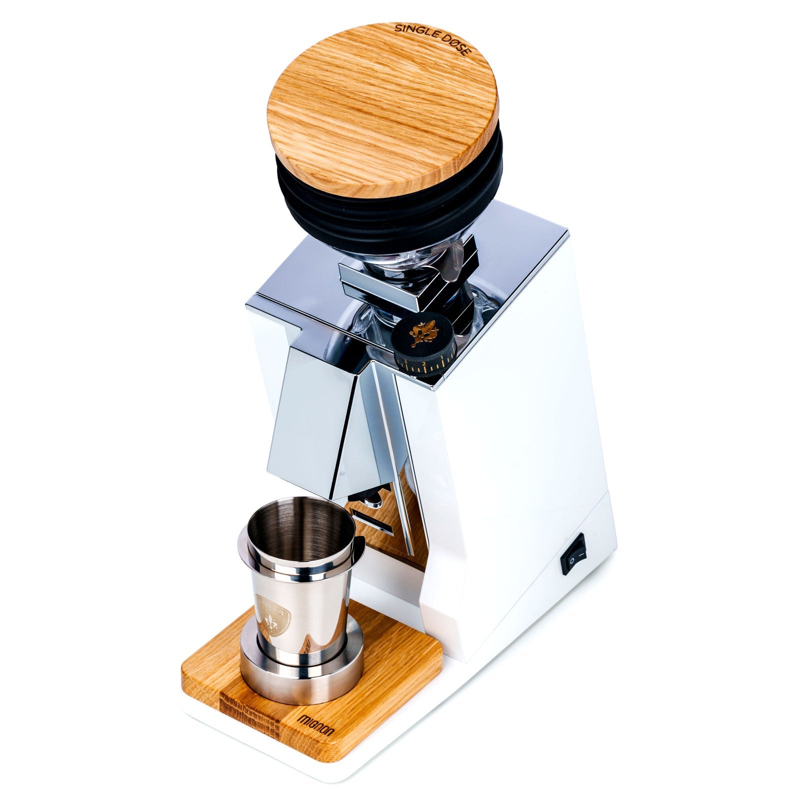Eureka Oro Mignon Single Dose Espresso Grinder - Professional Coffee Grinder for Home Baristas, Perfect for Espresso & Pour Over Brewing | Compact & Quiet Design for Kitchen Countertops