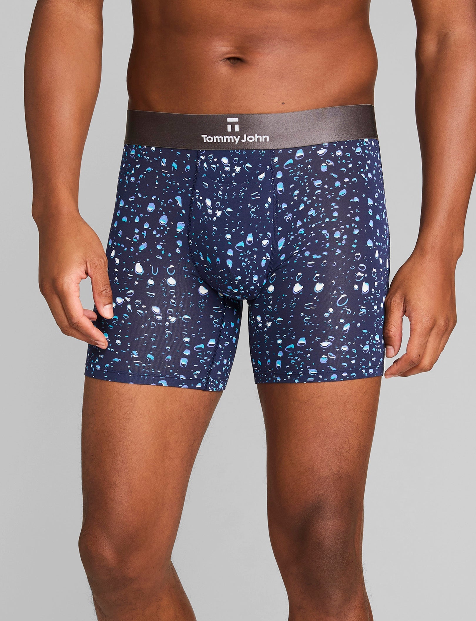 Breathable Second Skin Mid-Length Boxer Briefs - 6 Pack of Ultra Soft Men's Underwear for All-Day Comfort | Perfect for Workouts, Travel & Everyday Wear