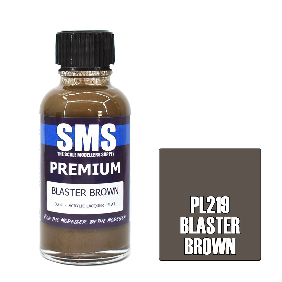 Premium 30ML Airbrush Paint - Blaster Brown Acrylic Lacquer for Model Kits, DIY Crafts & Automotive Customization