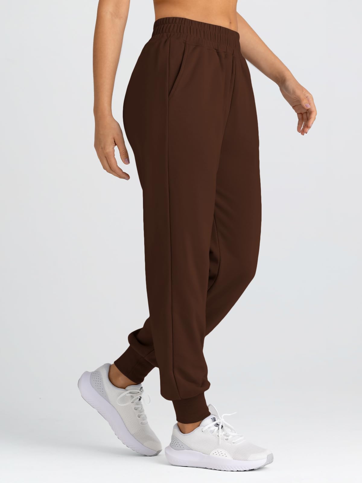 Yovela Women's High Waisted Baggy Sweatpants - Soft Fleece Joggers with Pockets for Fall & Winter | Casual Lounge Pants for Yoga, Running Errands & Streetwear Fashion