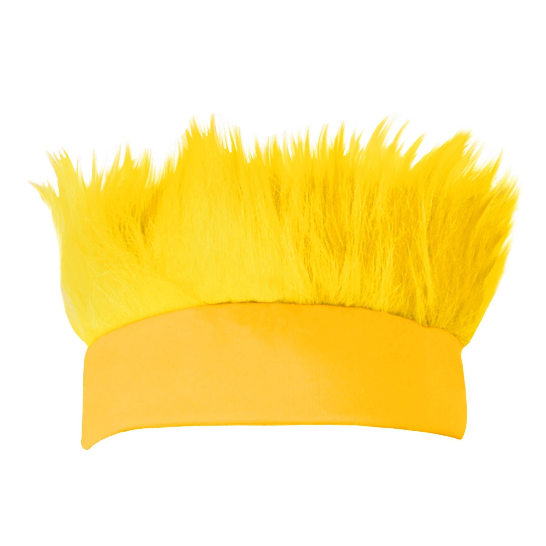 12 Pack Beistle Hairy Headbands - Yellow Fun Costume Accessories for Halloween, Cosplay & Themed Parties