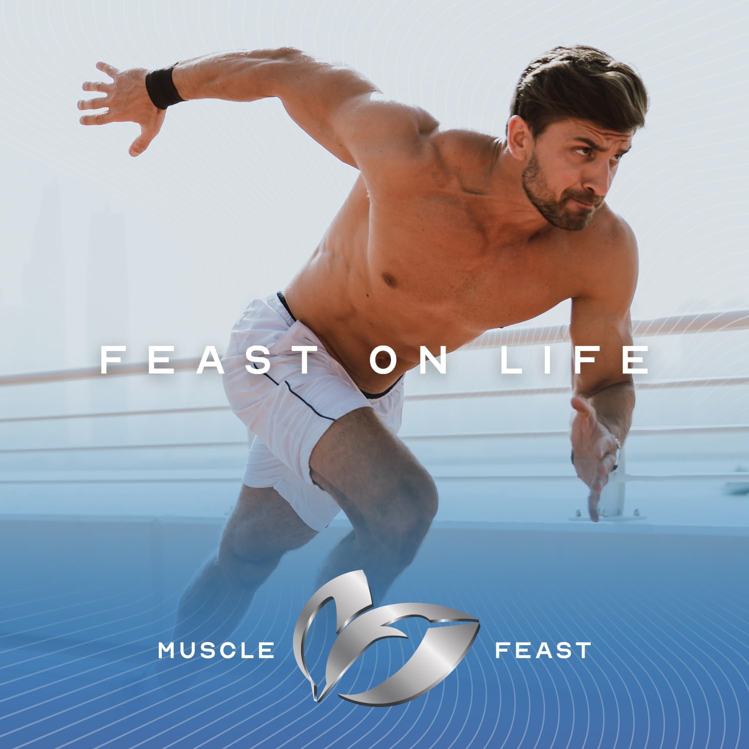 Muscle Feast Highly Branched Cyclic Dextrin (HBCD) - Premium Unflavored Workout Supplement for Pre & Post Training, 5lb Bulk Powder - Ideal for Gym Performance & Recovery