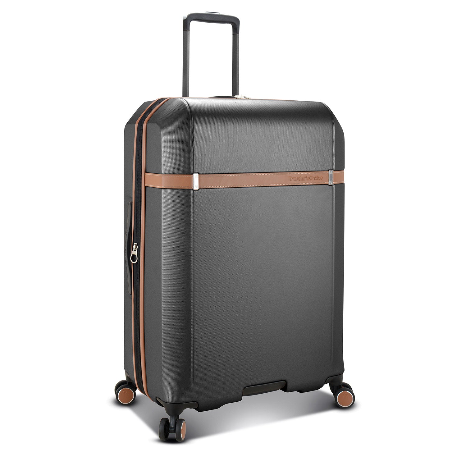 Candlewood Large Checked Suitcase - Lightweight Expandable Luggage with Spinner Wheels for Travel, Business Trips & Vacations