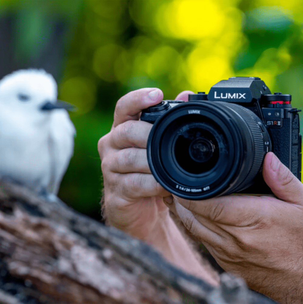 Panasonic LUMIX S1RII Full Frame Mirrorless Camera - 47.3MP High Resolution, 5-Axis Stabilization, 4K Video for Professional Photography & Videography | Perfect for Travel, Wedding, and Landscape Photography