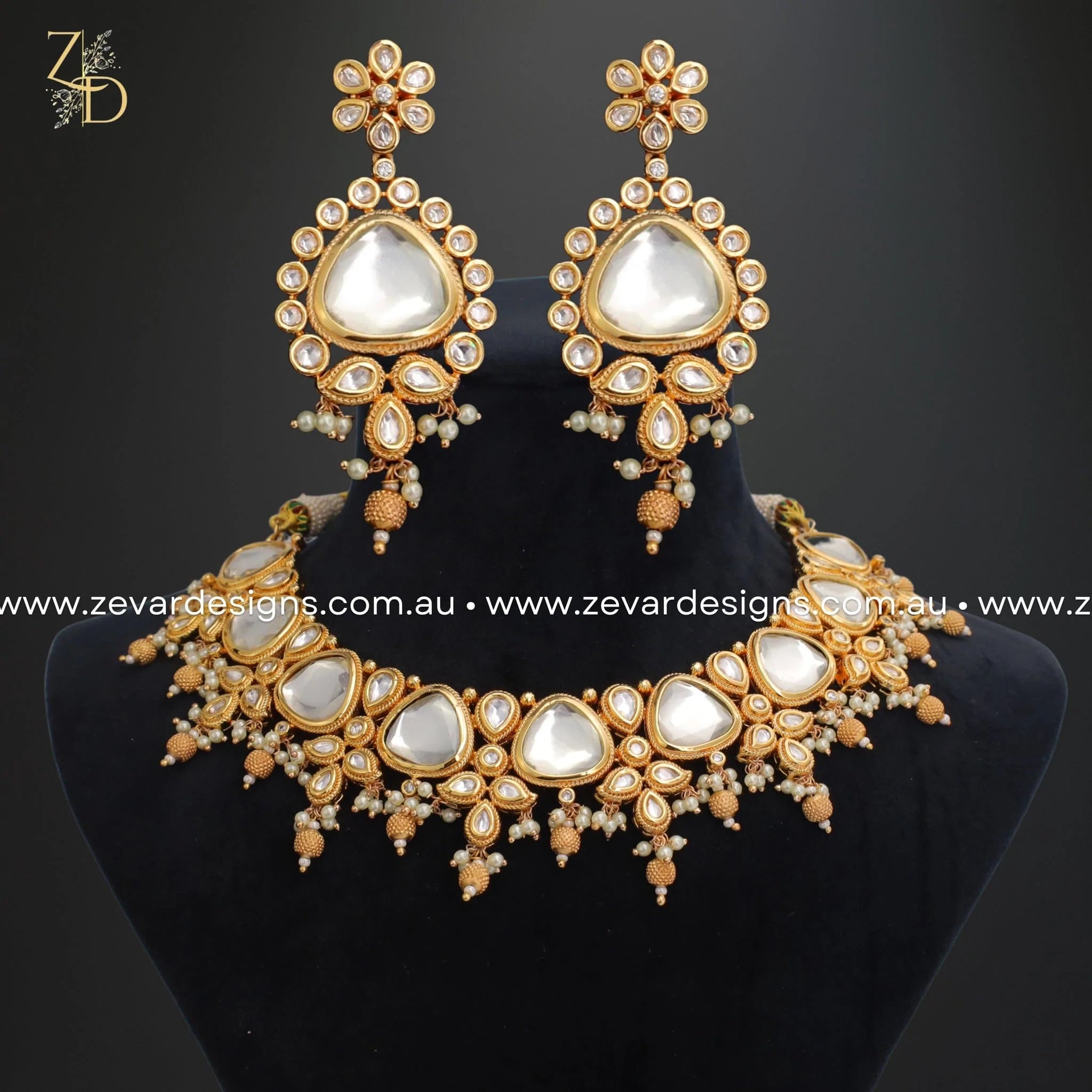 Exquisite Kundan Necklace Set for Women | Traditional Indian Jewelry | Bridal & Party Wear | Perfect for Weddings, Festivals & Special Occasions