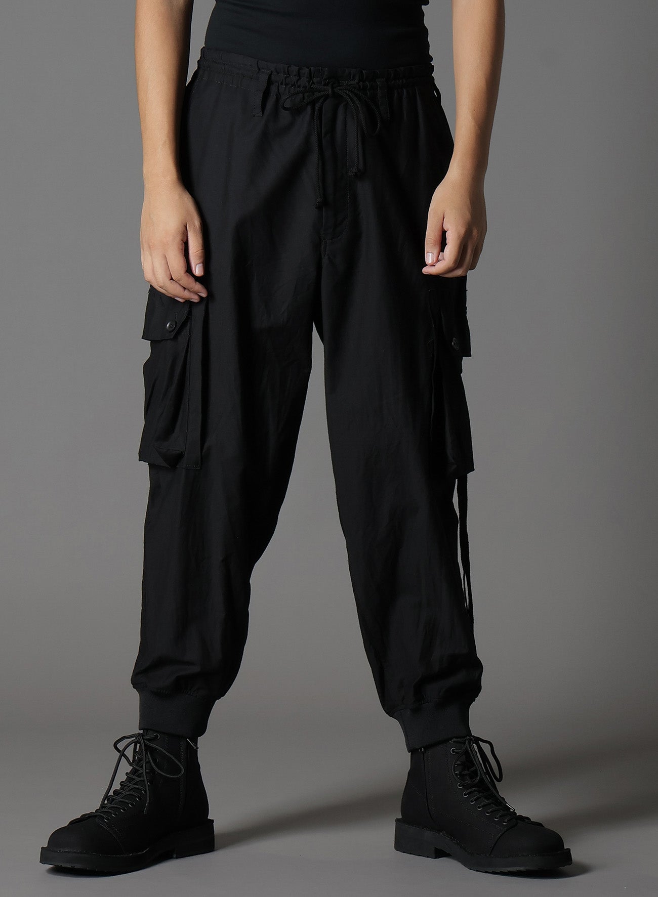 Premium Cotton Twill Cargo Pants with Ribbed Hem - Durable & Comfortable Workwear for Men & Women | Perfect for Outdoor Activities, Hiking & Casual Wear