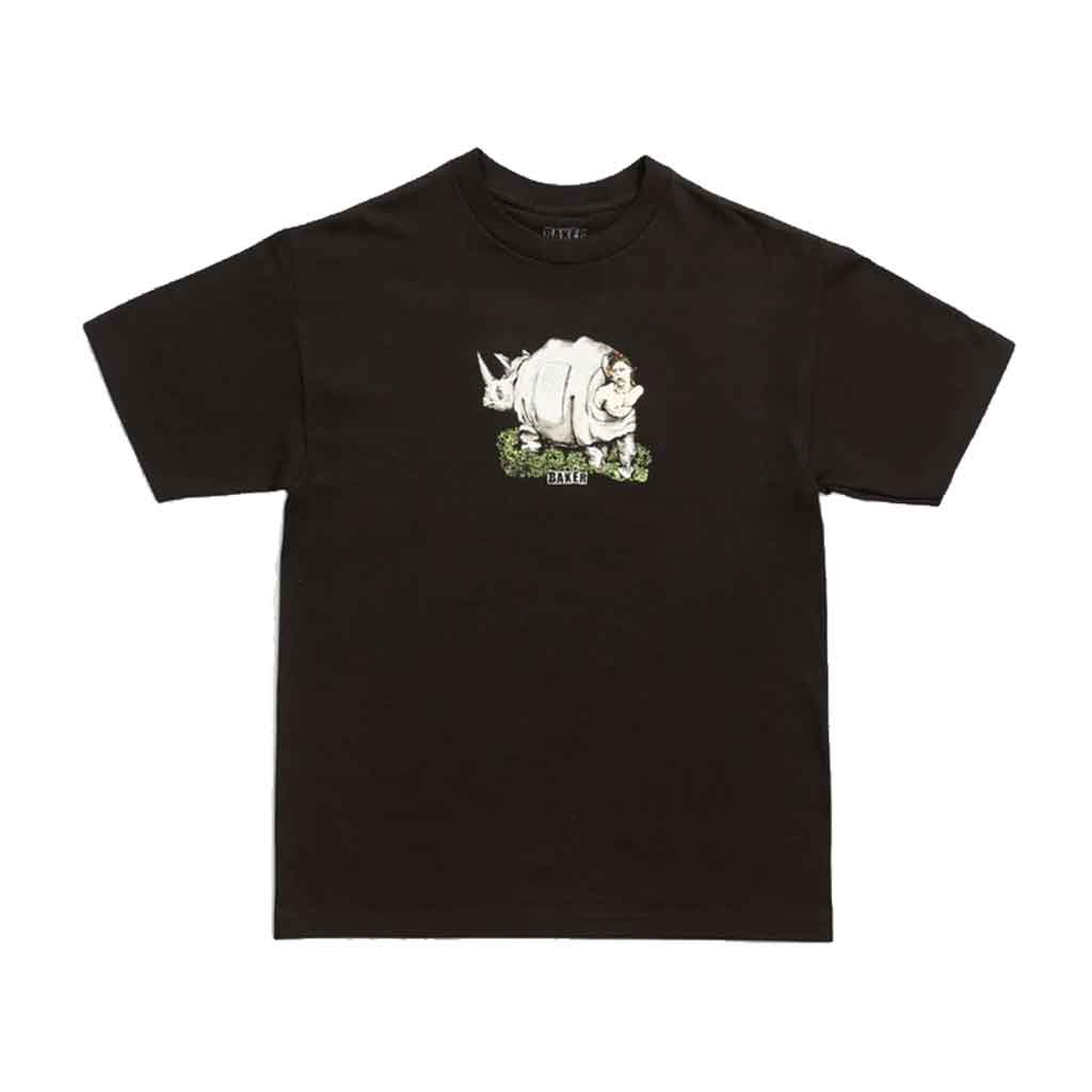 Baker Skikaka SS Tee - Black Short Sleeve T-Shirt for Men | Casual Wear & Everyday Outfits