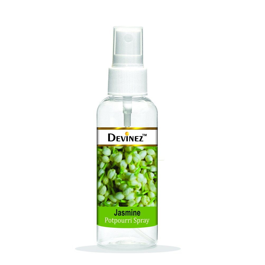 Devinez Jasmine Potpourri Room Spray - 100ml | Long-Lasting Floral Fragrance for Home, Office & Relaxation | Perfect for Aromatherapy & Stress Relief