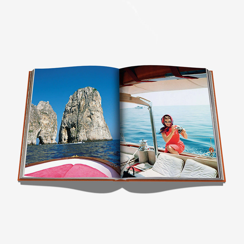 Assouline Capri Dolce Vita - Luxury Coffee Table Book | Perfect for Home Decor, Gifts & Travel Inspiration