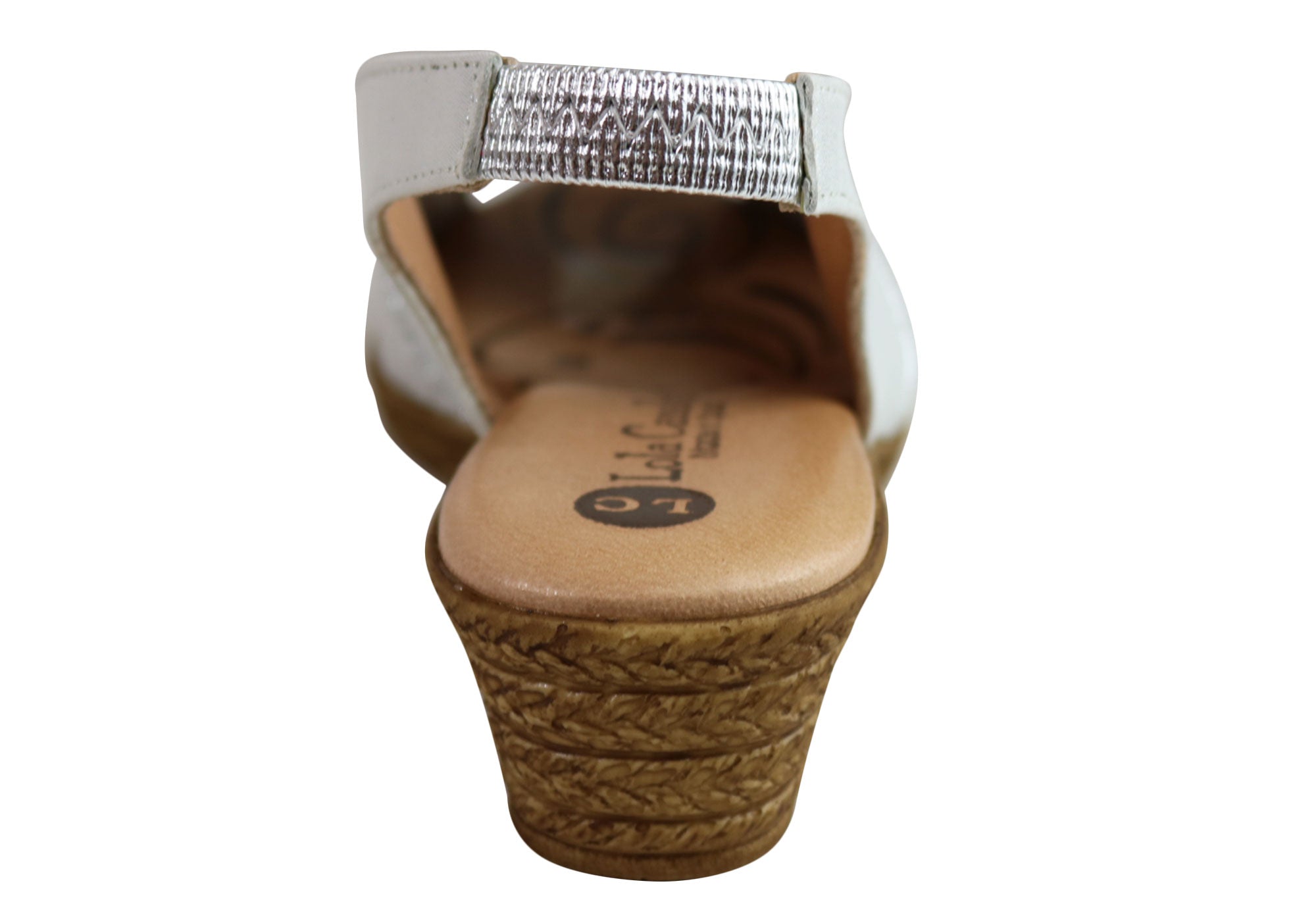 Lola Canales Glee Women's Comfort Leather Wedge Sandals - Handmade in Spain - Perfect for Summer Outings & Beach Vacations