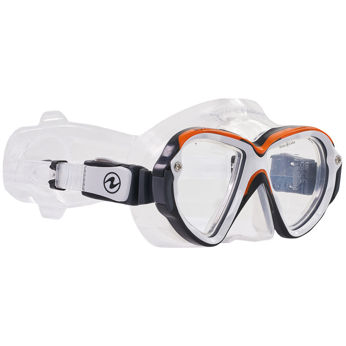 Aqualung Reveal Ultrafit Dive Mask - Yellow/White Small Size for Snorkeling & Scuba Diving - Perfect for Underwater Exploration & Marine Life Viewing
