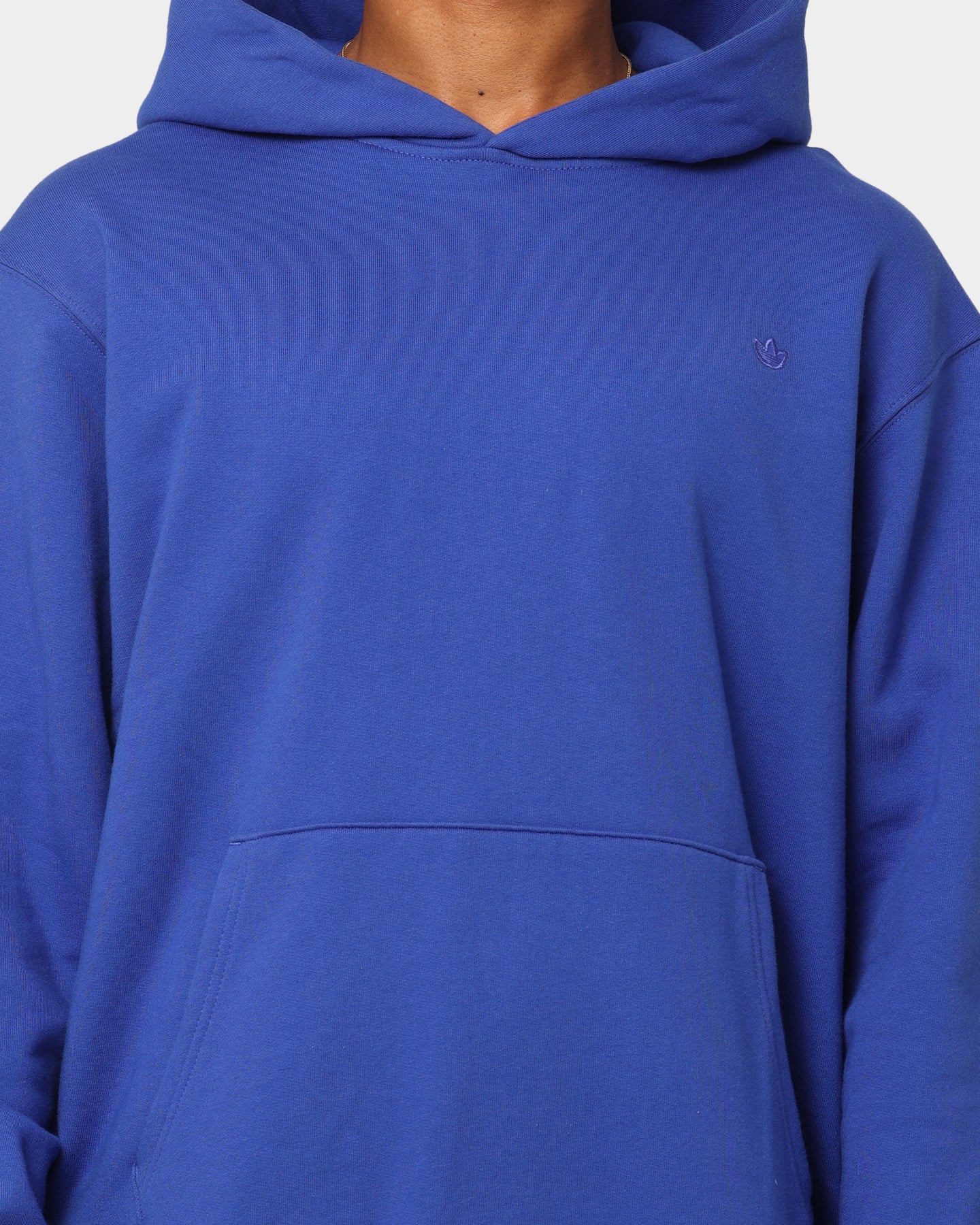 Adidas Originals French Terry Hoodie for Men & Women - Semi Lucid Blue | Comfortable Cotton Pullover Sweatshirt | Perfect for Gym, Running & Casual Wear