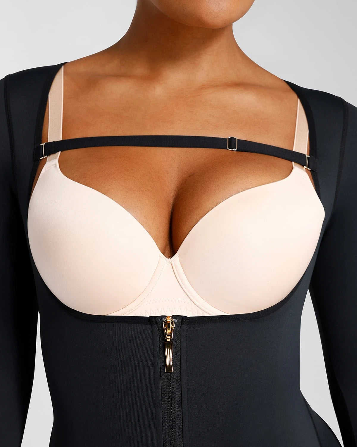 AirSlim® Open Bust Butt Lifting Bodysuit - Shapewear for Women, Tummy Control & Booty Enhancement | Perfect for Dresses, Jeans & Special Occasions